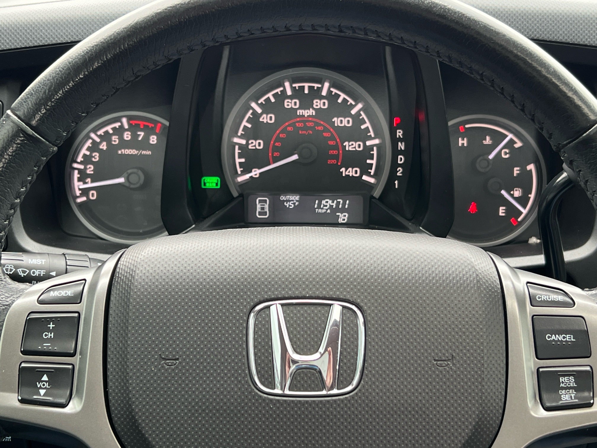 2014 Honda Ridgeline Base